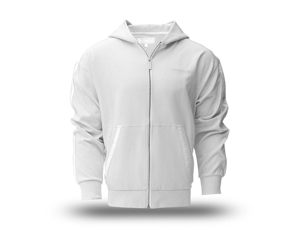 MANSORY Hoodie With Zip + Jogger Set (Arctic White)