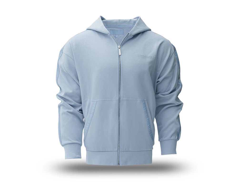 MANSORY Hoodie With Zip + Jogger Set (Charles Blue)