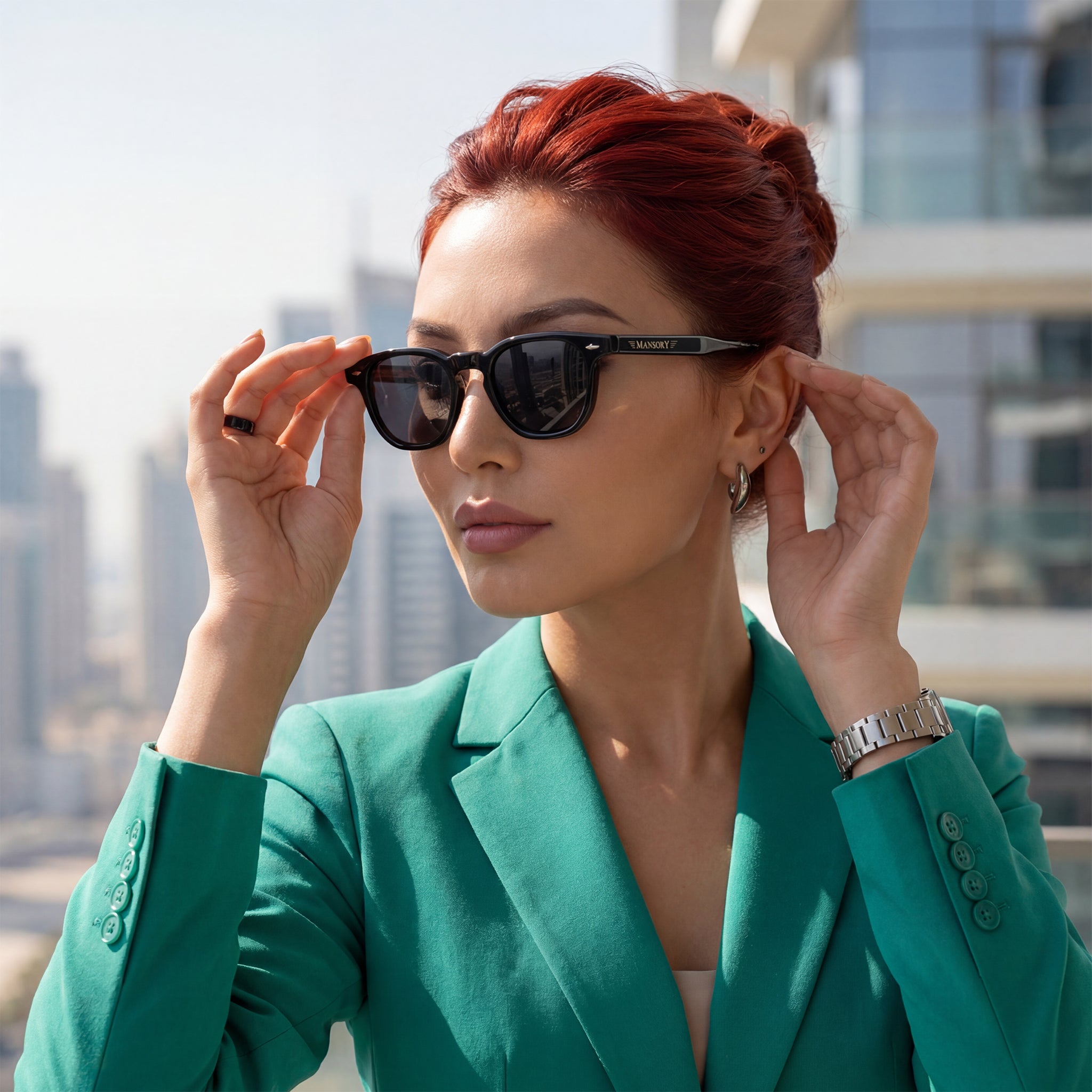 MANSORY Oval Sunglasses