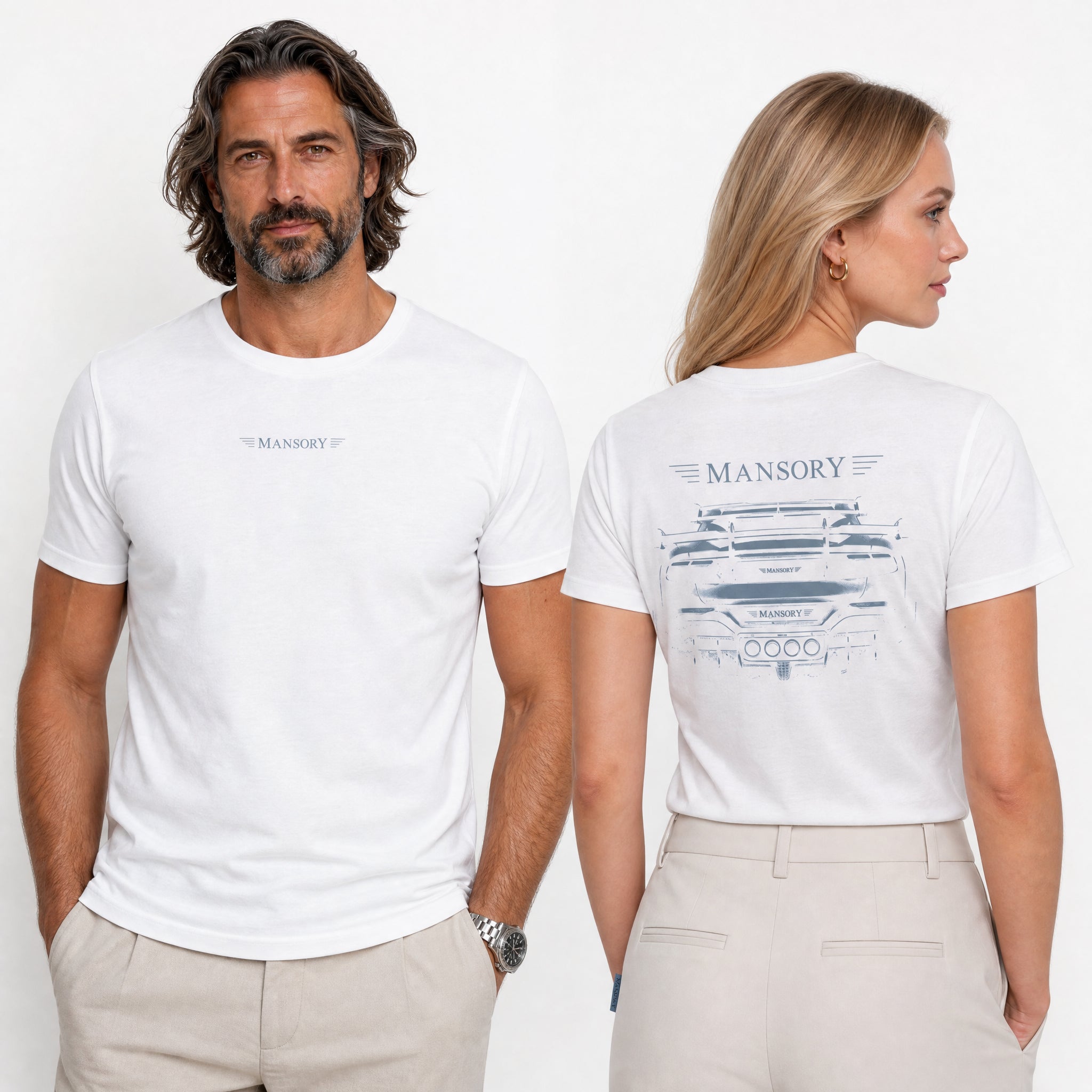 Camiseta Blanca Mansory Ferrari Purosangue