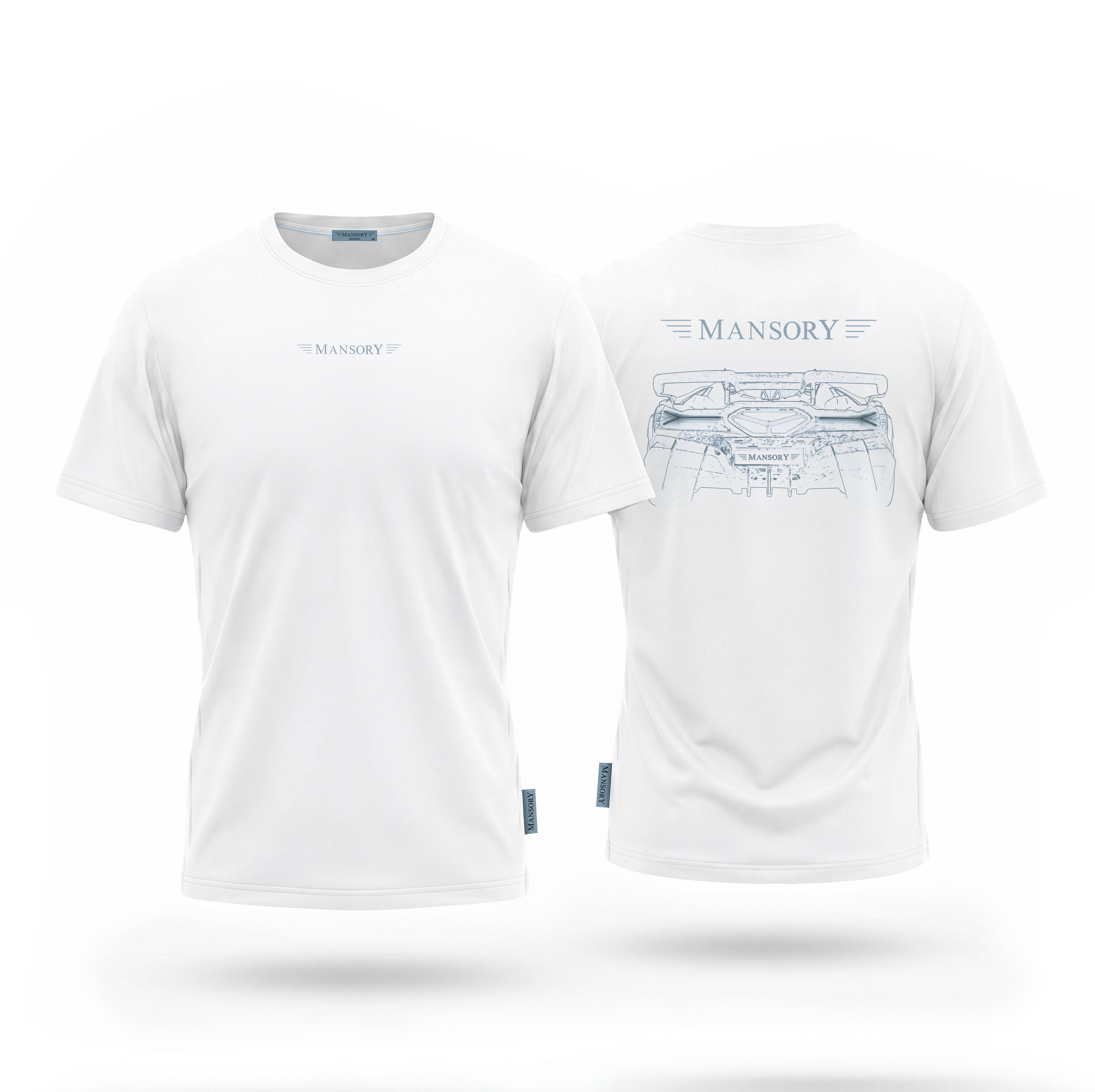 Mansory Lamborghini CarbonadoX White T-Shirt