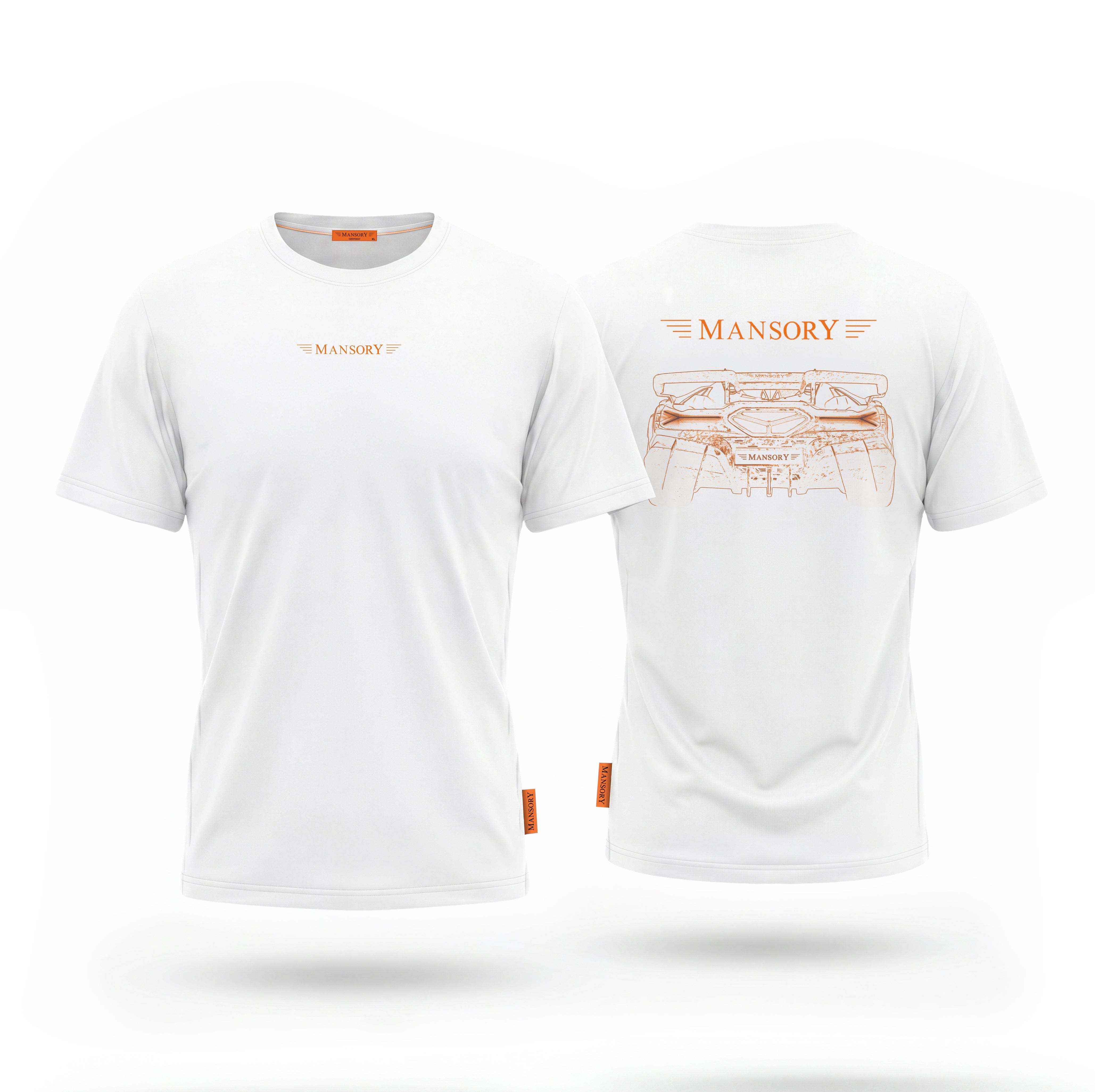 Mansory Lamborghini CarbonadoX White T-Shirt