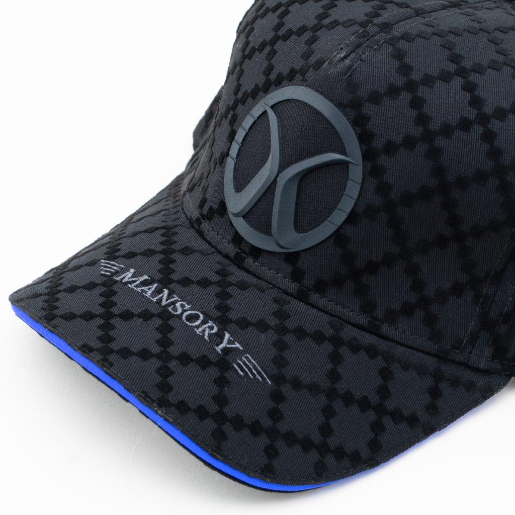 Baseball cap full flock