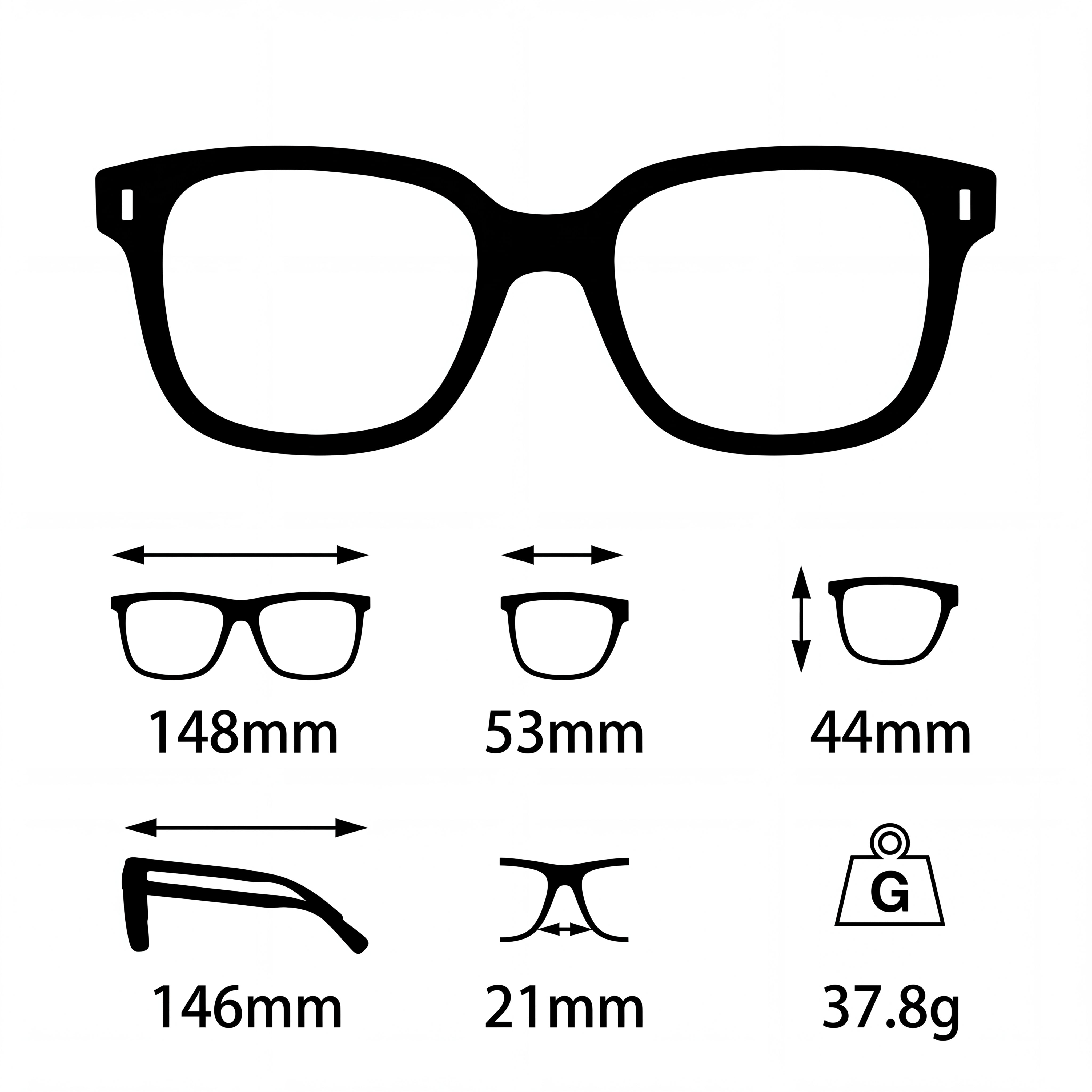 MANSORY Square Sunglasses